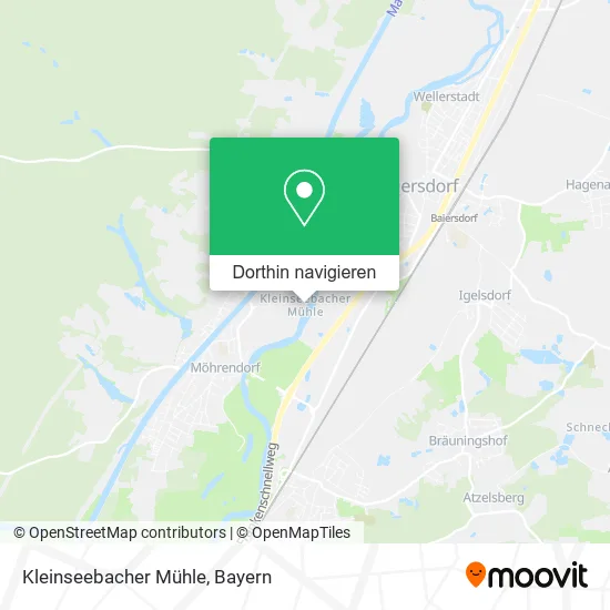 Kleinseebacher Mühle Karte