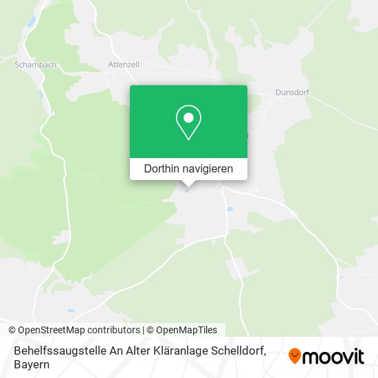Behelfssaugstelle An Alter Kläranlage Schelldorf Karte