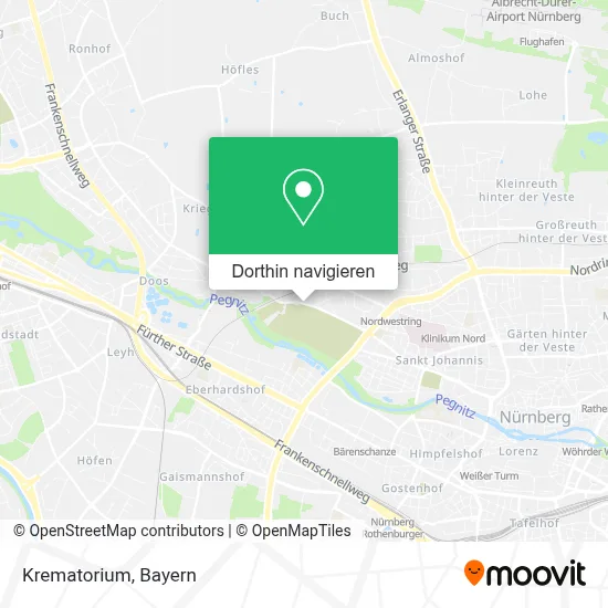 Krematorium Karte