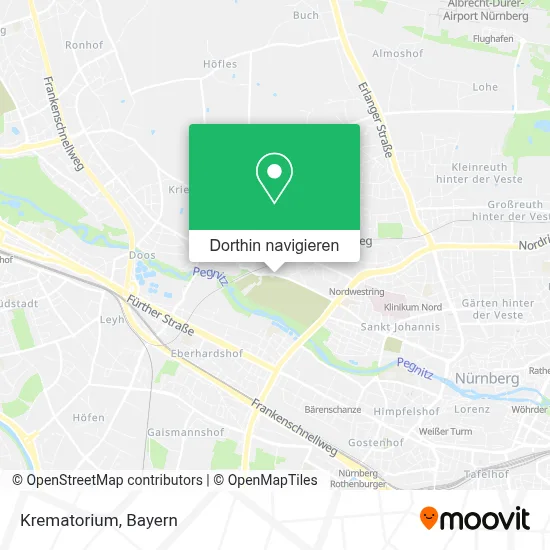 Krematorium Karte