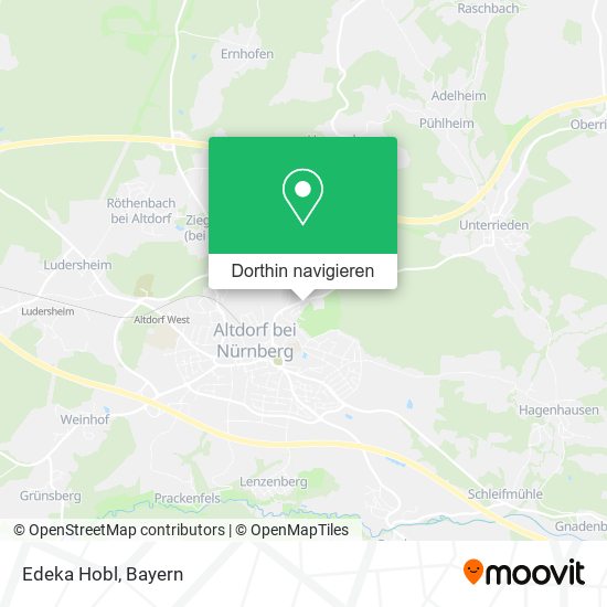 Edeka Hobl Karte