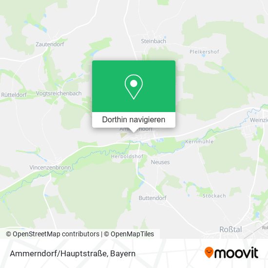 Ammerndorf/Hauptstraße Karte
