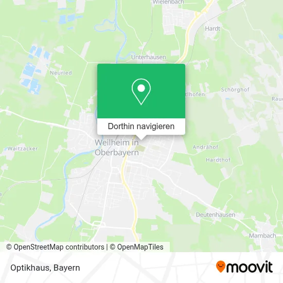 Optikhaus Karte