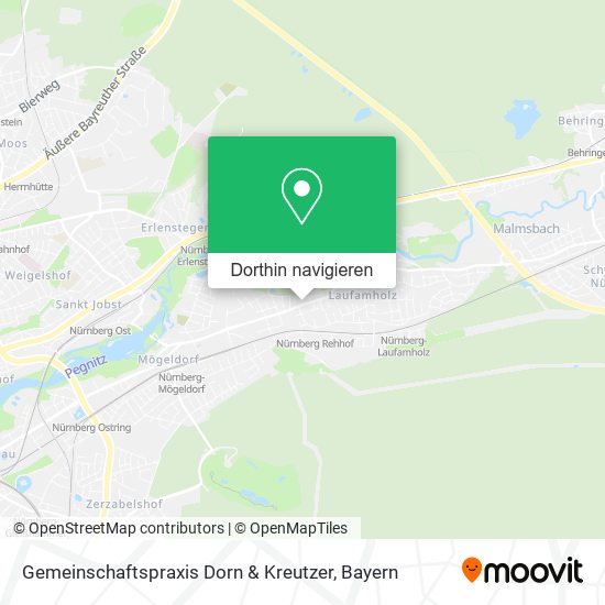 Gemeinschaftspraxis Dorn & Kreutzer Karte