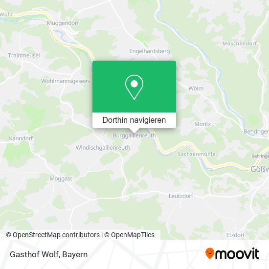 Gasthof Wolf Karte