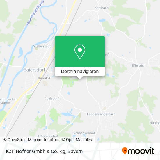 Karl Höfner Gmbh & Co. Kg Karte