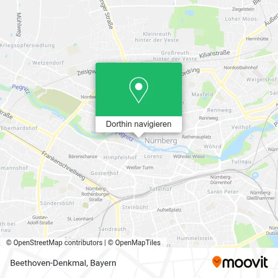 Beethoven-Denkmal Karte