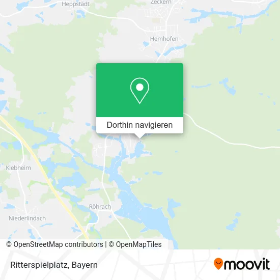 Ritterspielplatz Karte