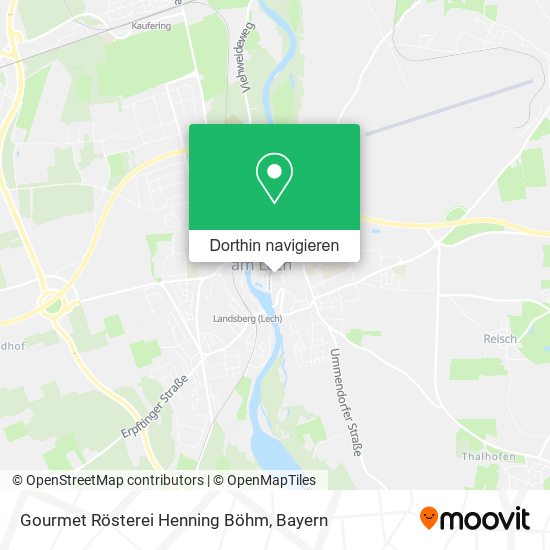 Gourmet Rösterei Henning Böhm Karte