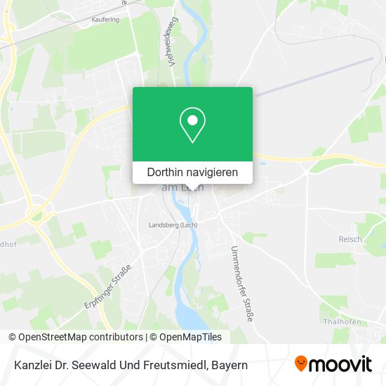 Kanzlei Dr. Seewald Und Freutsmiedl Karte