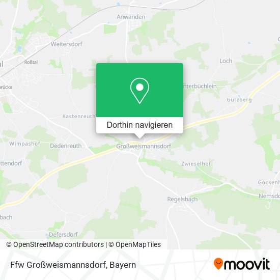 Ffw Großweismannsdorf Karte
