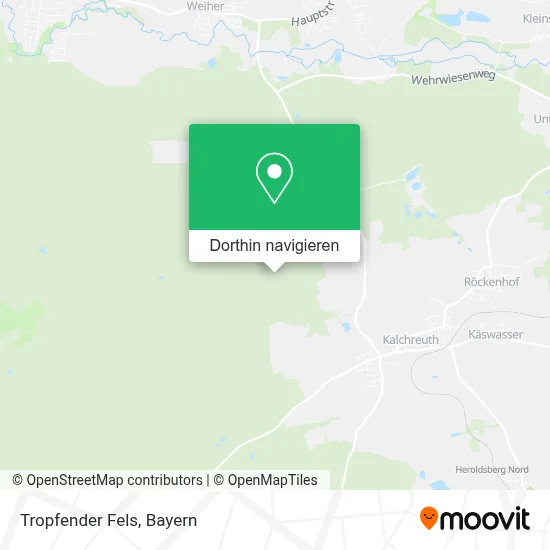 Tropfender Fels Karte
