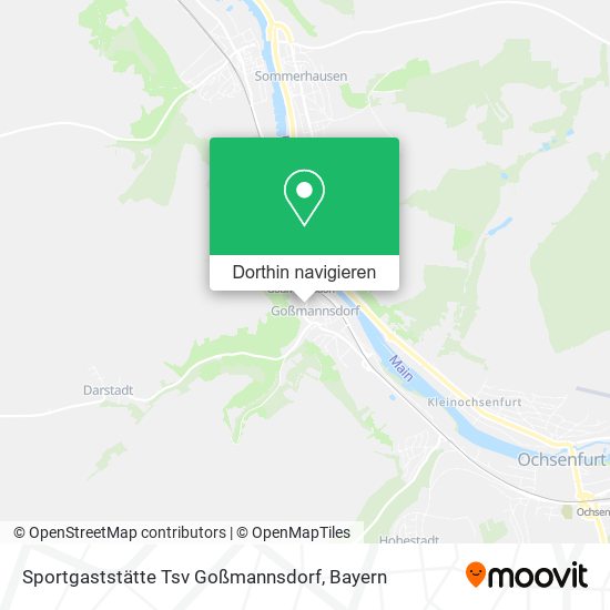 Sportgaststätte Tsv Goßmannsdorf Karte