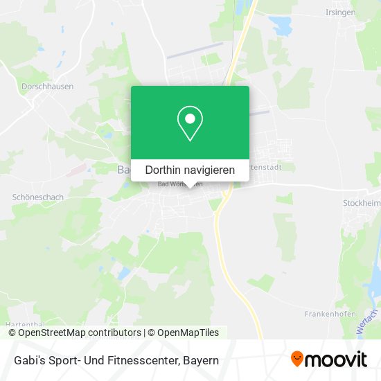 Gabi's Sport- Und Fitnesscenter Karte