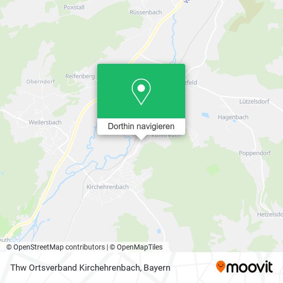 Thw Ortsverband Kirchehrenbach Karte