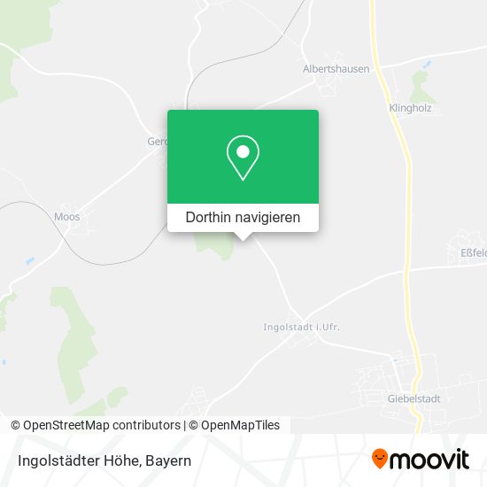 Ingolstädter Höhe Karte