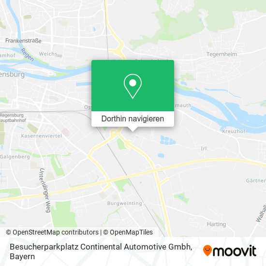 Besucherparkplatz Continental Automotive Gmbh Karte