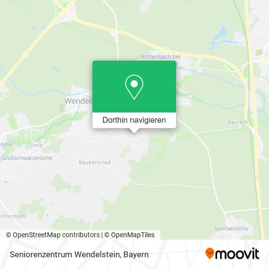 Seniorenzentrum Wendelstein Karte