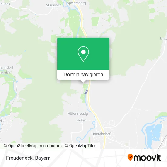 Freudeneck Karte