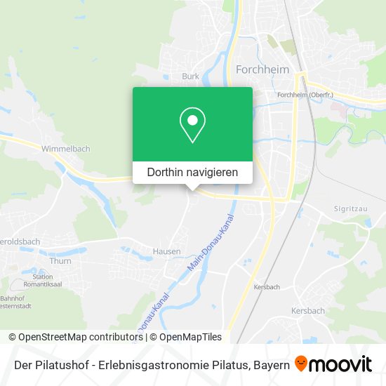 Der Pilatushof - Erlebnisgastronomie Pilatus Karte