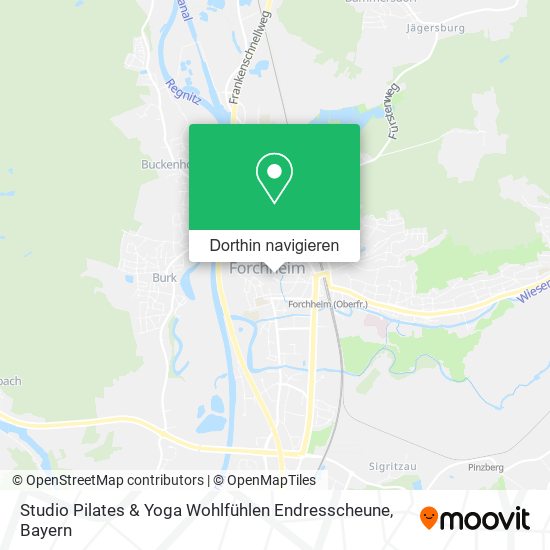 Studio Pilates & Yoga Wohlfühlen Endresscheune Karte