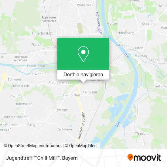 Jugendtreff ""Chill Mill"" Karte