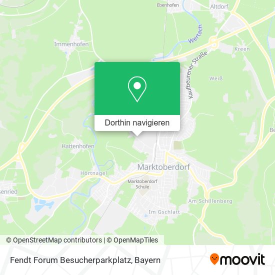 Fendt Forum Besucherparkplatz Karte