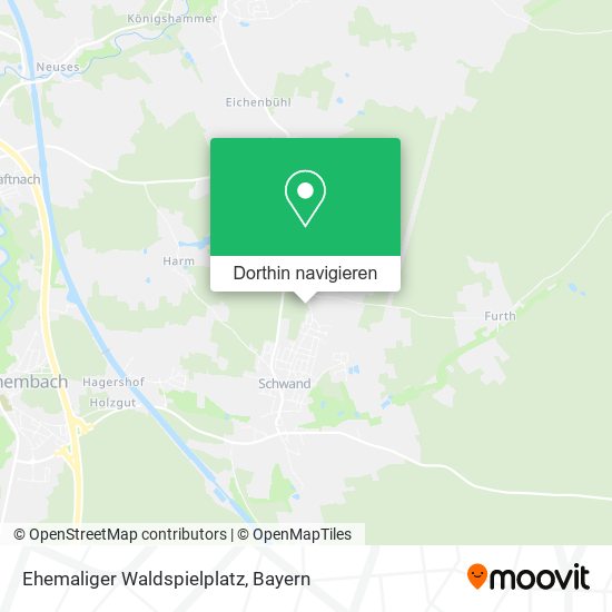 Ehemaliger Waldspielplatz Karte