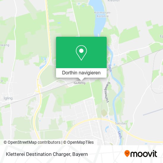 Kletterei Destination Charger Karte