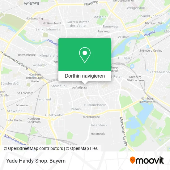 Yade Handy-Shop Karte