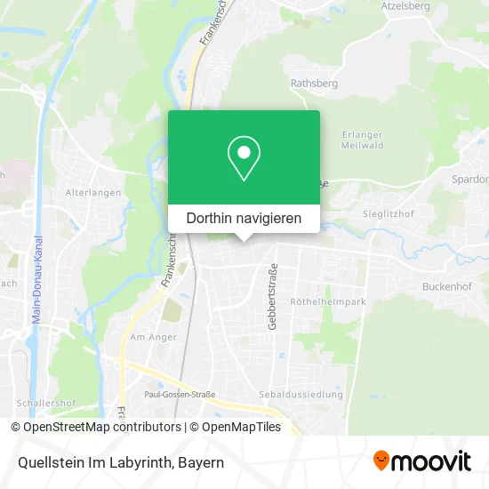 Quellstein Im Labyrinth Karte