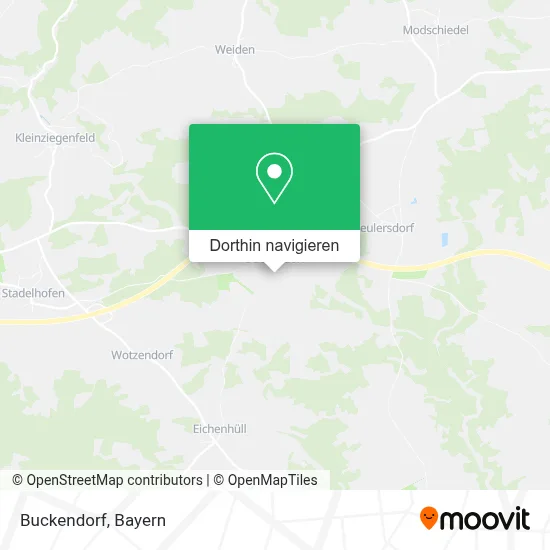 Buckendorf Karte