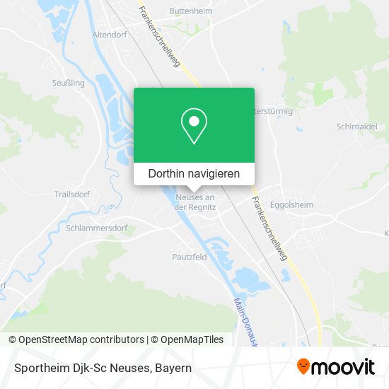 Sportheim Djk-Sc Neuses Karte
