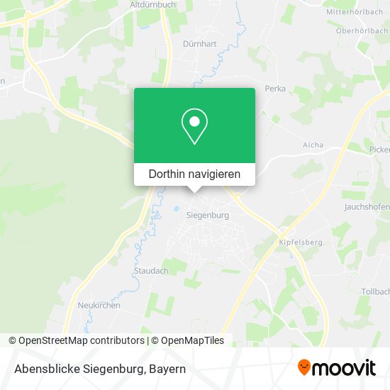 Abensblicke Siegenburg Karte