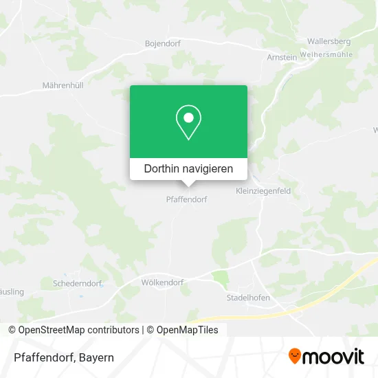 Pfaffendorf Karte