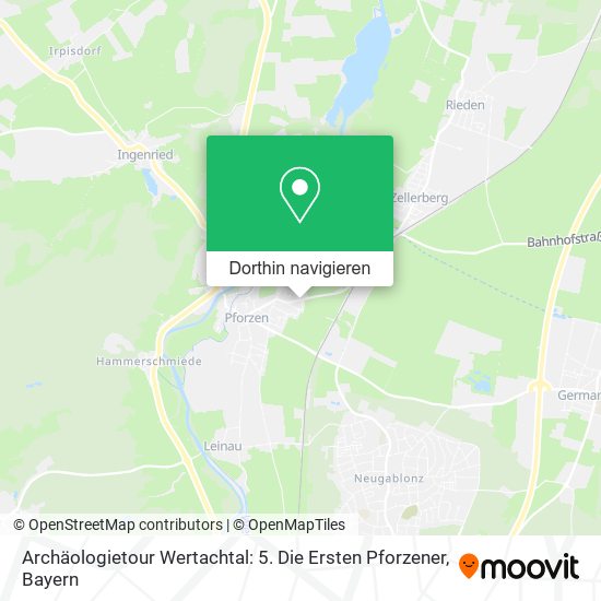 Archäologietour Wertachtal: 5. Die Ersten Pforzener Karte