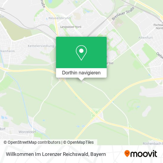 Willkommen Im Lorenzer Reichswald Karte