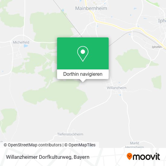 Willanzheimer Dorfkulturweg Karte