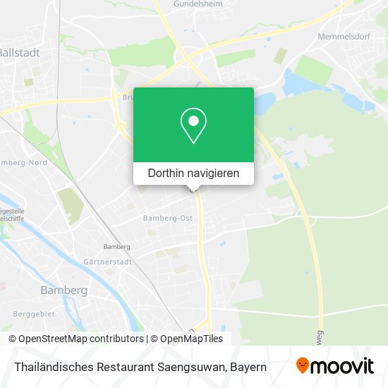 Thailändisches Restaurant Saengsuwan Karte