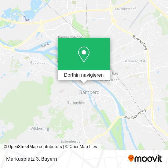 Markusplatz 3 Karte