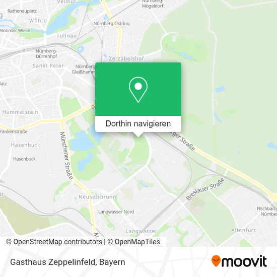 Gasthaus Zeppelinfeld Karte