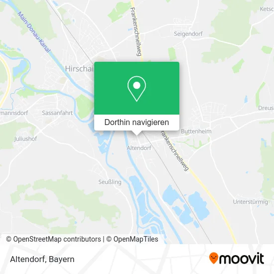 Altendorf Karte
