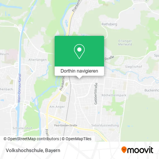 Volkshochschule Karte