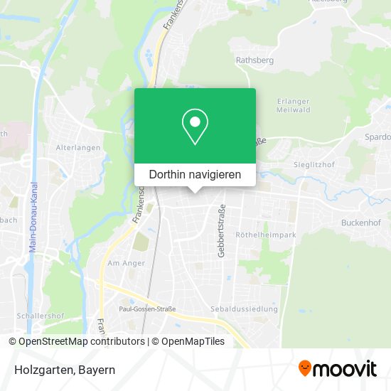 Holzgarten Karte