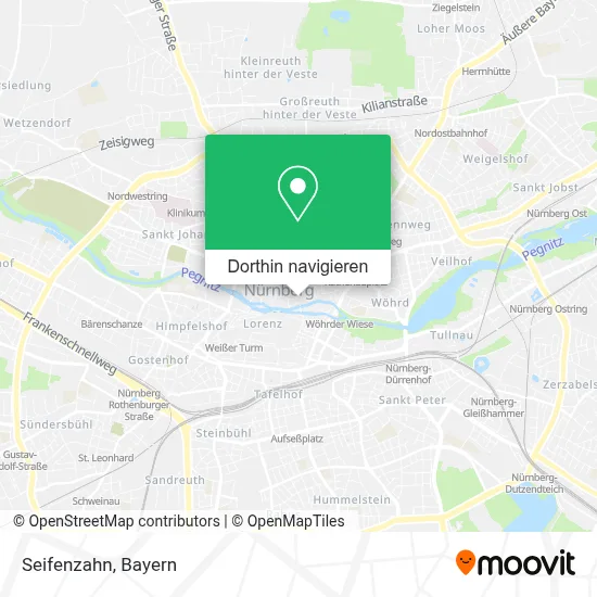 Seifenzahn Karte