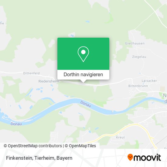 Finkenstein, Tierheim Karte