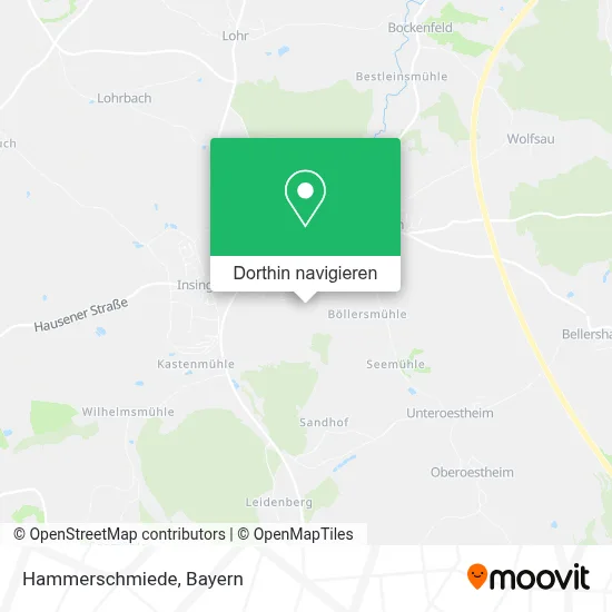 Hammerschmiede Karte