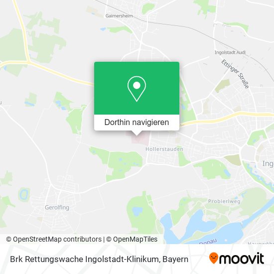Brk Rettungswache Ingolstadt-Klinikum Karte