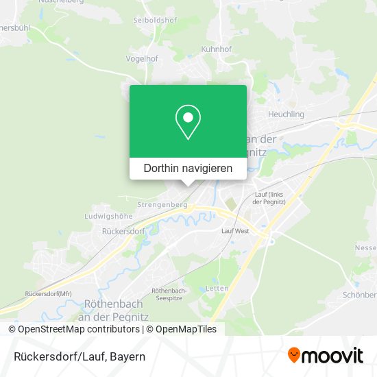 Rückersdorf/Lauf Karte