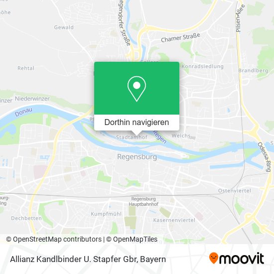 Allianz Kandlbinder U. Stapfer Gbr Karte